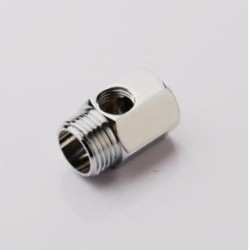 Teu cromat F/F/M 1/2" x 1/4" x 1/2" AD-36