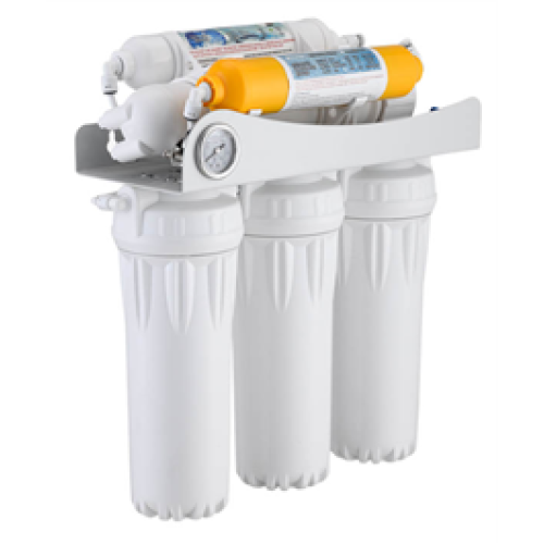 Stație de filtrare cu osmoză inversă, 6 trepte, fara pompă, cu mineralizare ND-RO50-NP6